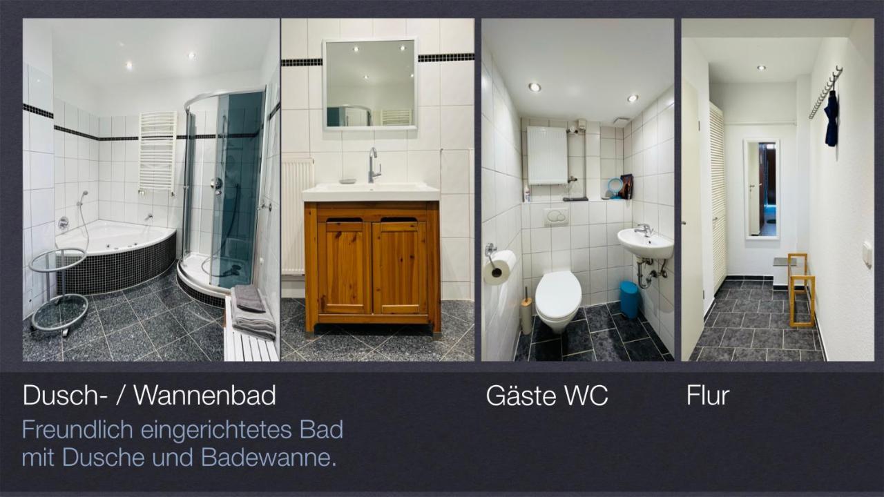 Grosses Und Helles Innenstadt Apartment - Ferienwohnung バート・ホンブルク エクステリア 写真