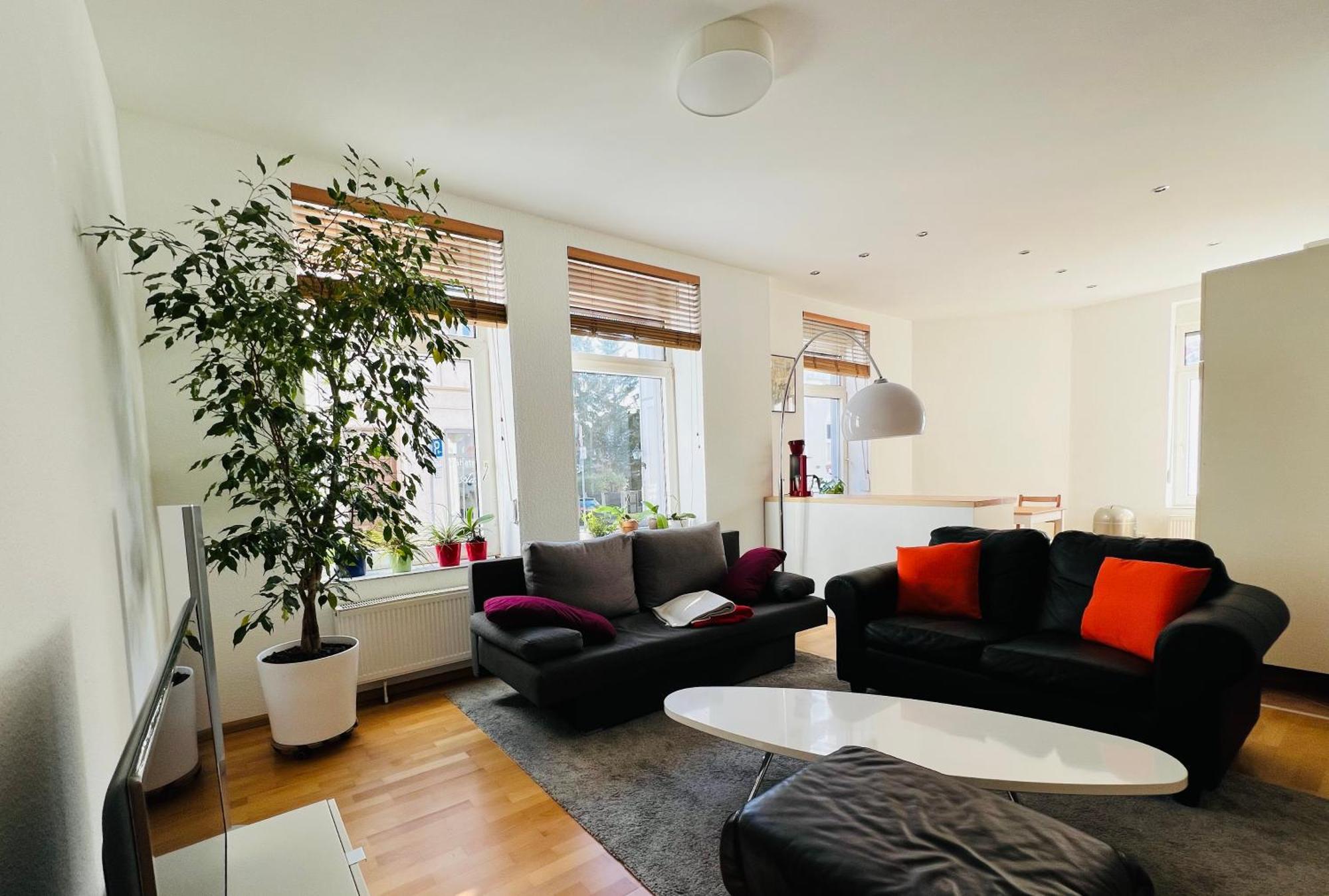 Grosses Und Helles Innenstadt Apartment - Ferienwohnung バート・ホンブルク エクステリア 写真