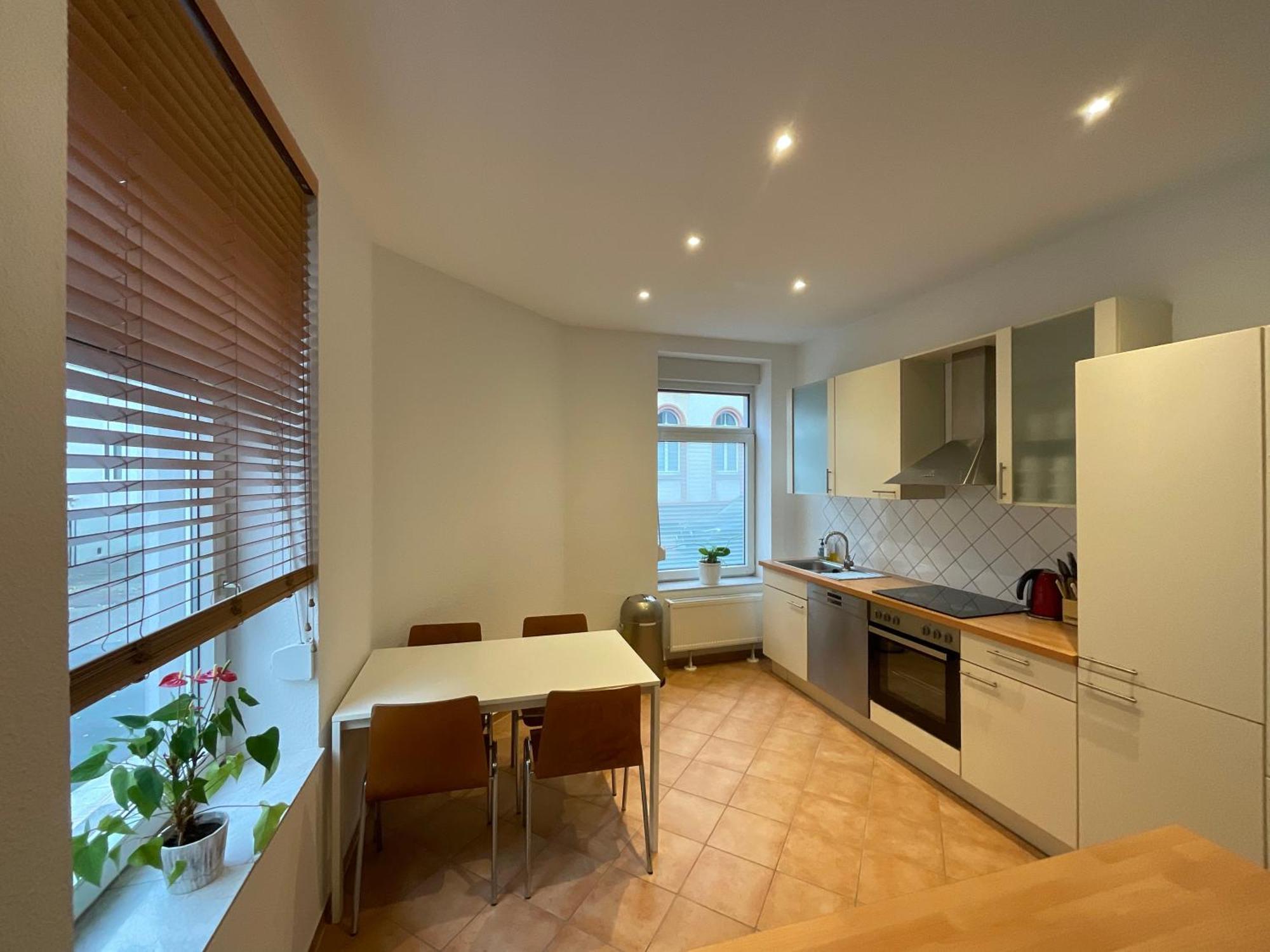 Grosses Und Helles Innenstadt Apartment - Ferienwohnung バート・ホンブルク エクステリア 写真
